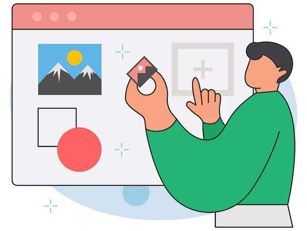 Как разместить изображение внутри формы PowerPoint
